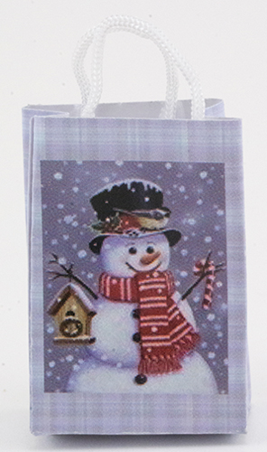 Snowman Shopping Bag